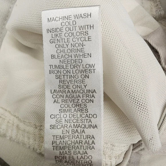 Democracy Tan Camo Mid Rise Ab Technology Skinny Jeans Womens Size 8 EUC - Picture 10 of 11